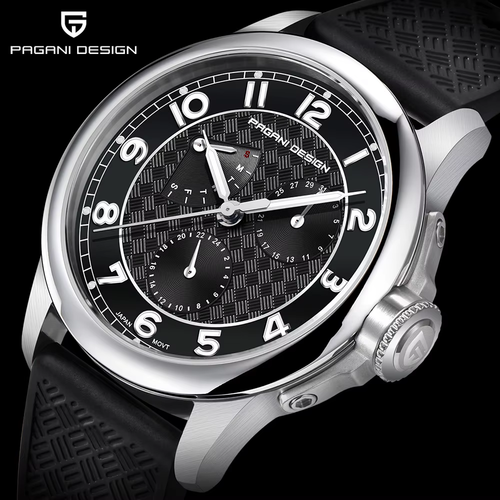 PAGANI DESIGN PD1780 Quarzuhr 40mm + Sapphire Glas - Picture 10 of 16
