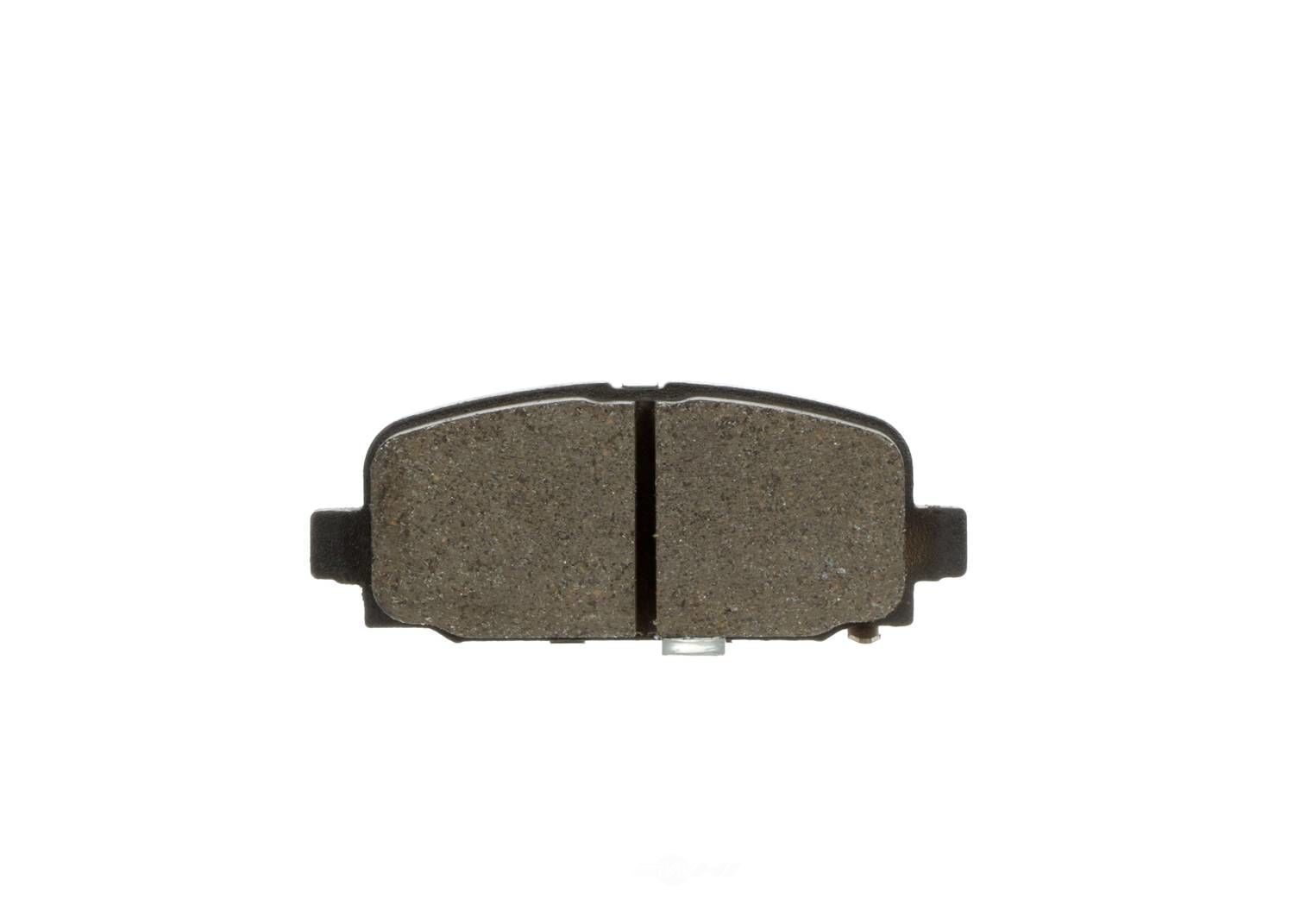 Blue Ceramic Disc Brake Pads with Hardware for 17-18 Jeep Compass