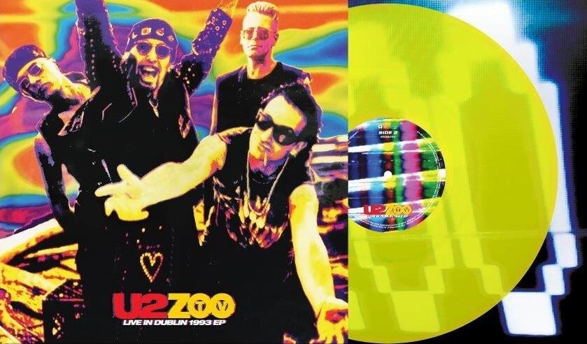 U2 - ZooTV Live In Dublin 1993 EP 2024 EU Yellow Vinyl New Sealed