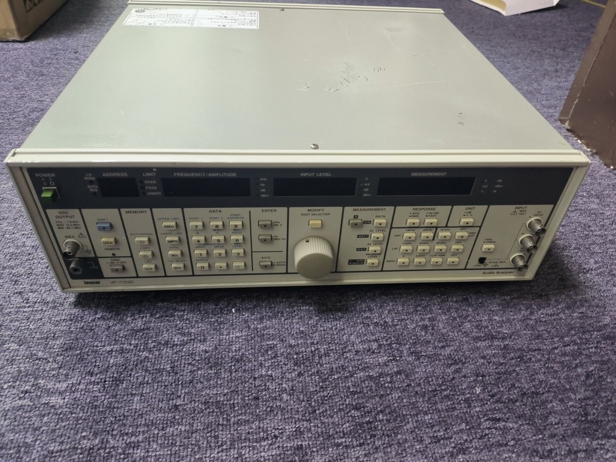 1PC LEVEAR VP7723D Audio analyzer Panasonic VP-7723D#L | eBay 1PC LEVEAR VP7723D Audio analyzer Panasonic VP-7723D#L | eBay