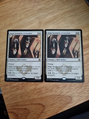 MTG - 2x High Sentinels of Arashin - Khans of Tarkir - Rare