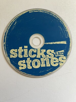 Sticks And Stones CD 2002 MCA Records No Case New Found Glory Music