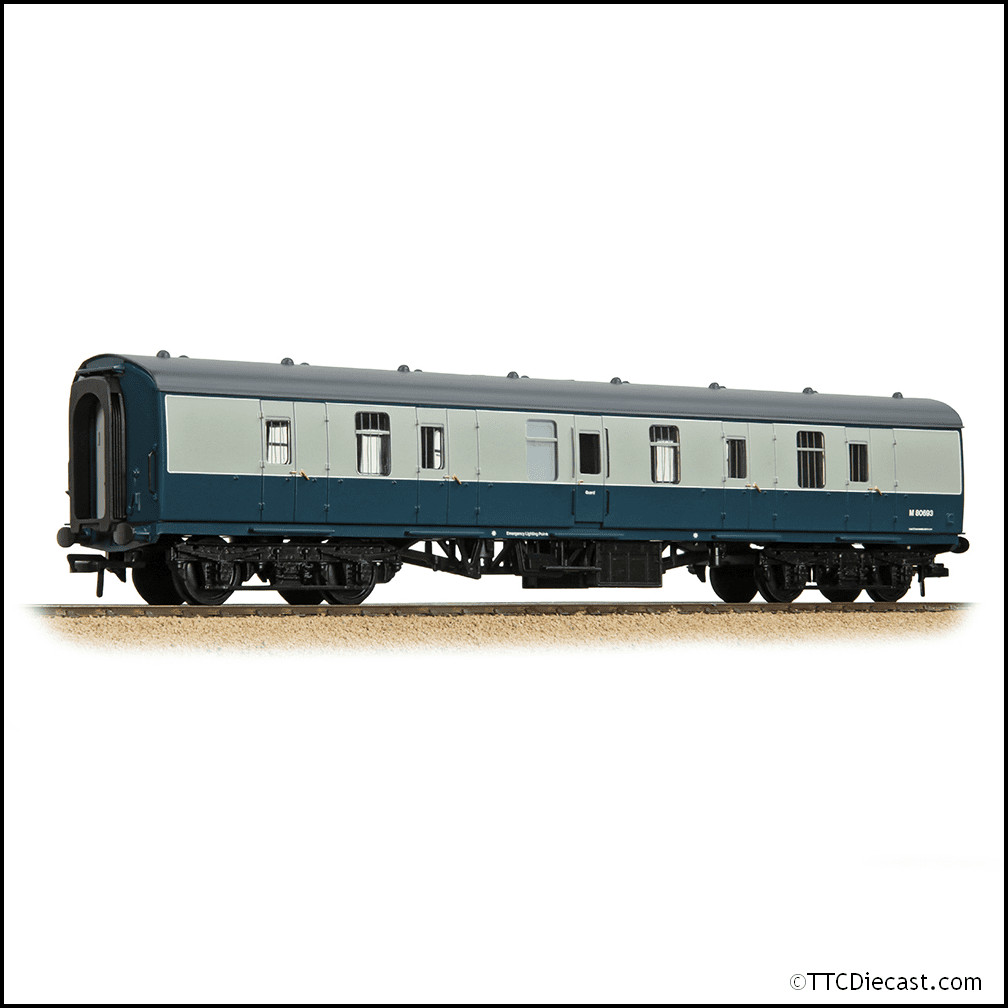 Bachmann 39-175G BR Mk1 NDV (Ex-BG) Brake Gangwayed BR Blue & Grey  - OO Gauge