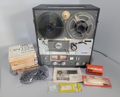 AKAI X-355D SOLID STATE Reel To Reel Deck Vintage Japan WORKING