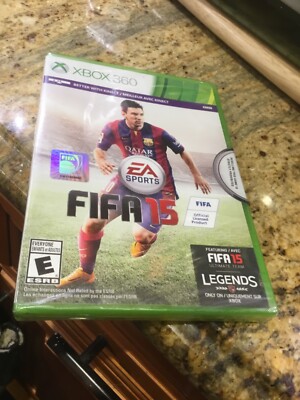   Brand New!!! FIFA 15 (Xbox 360, 2014) Factory Sealed!!!  