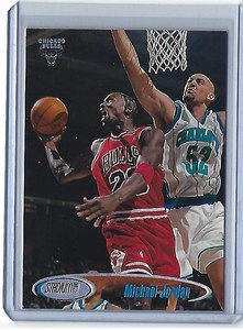 topps stadium club michael jordan
