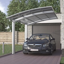 Einzelcarport Terassenüberdachung Carport Pavillon Bausatz Aluminium 495x270 cm