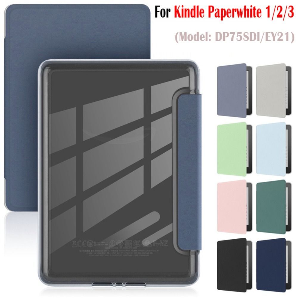 Shockproof 6-inch E-Reader Case for Kindle Paperwhite 1 2 3 - Protective Folio Cover