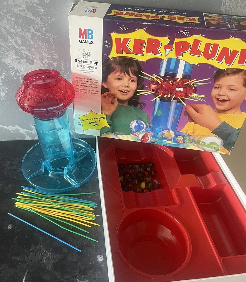 Ker-Plunk Kerplunk Vintage Marble Game By MB Games 1994 Complete & GC - Image 2 of 4