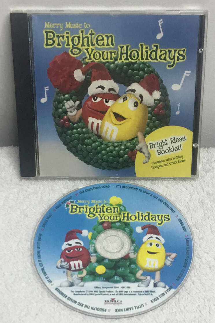 M&Ms CD and Recipe Booklet Music To Brighten Your Holidays