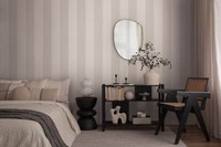 Vliestapete Blockstreifen Struktur Textiloptik Grau Beige 3979-73 (3,75€/1Qm)