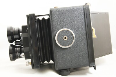 ウイスタ 4x5 Wista 130mm F5.6 Lens #395 Wista 4x5 TLR ID Stereo Camera Wistar 130mm F5.6 Lens and Back