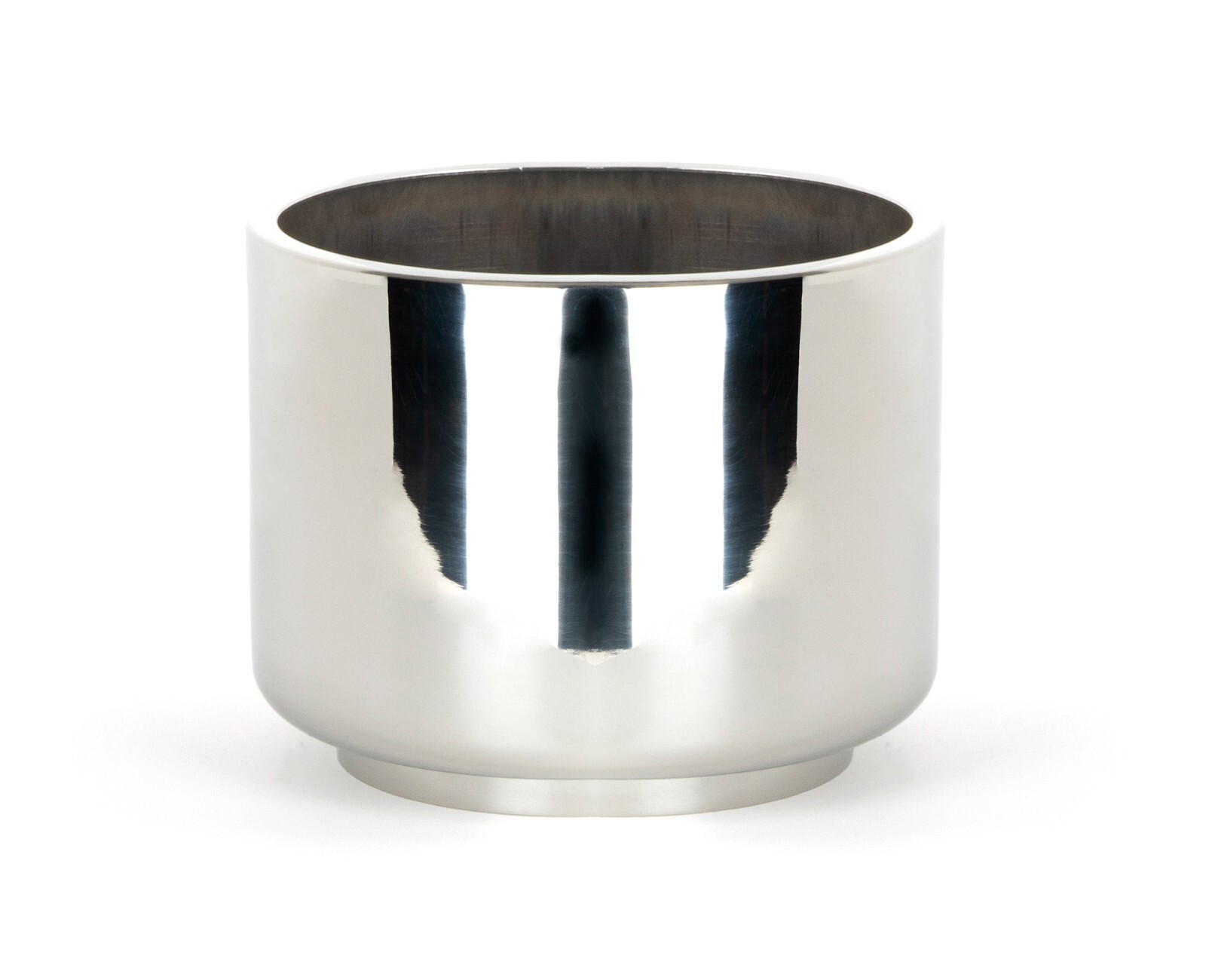 From The Anvil 50768 Polished Marine SS (316) 16cm Newlyn Plant Pot