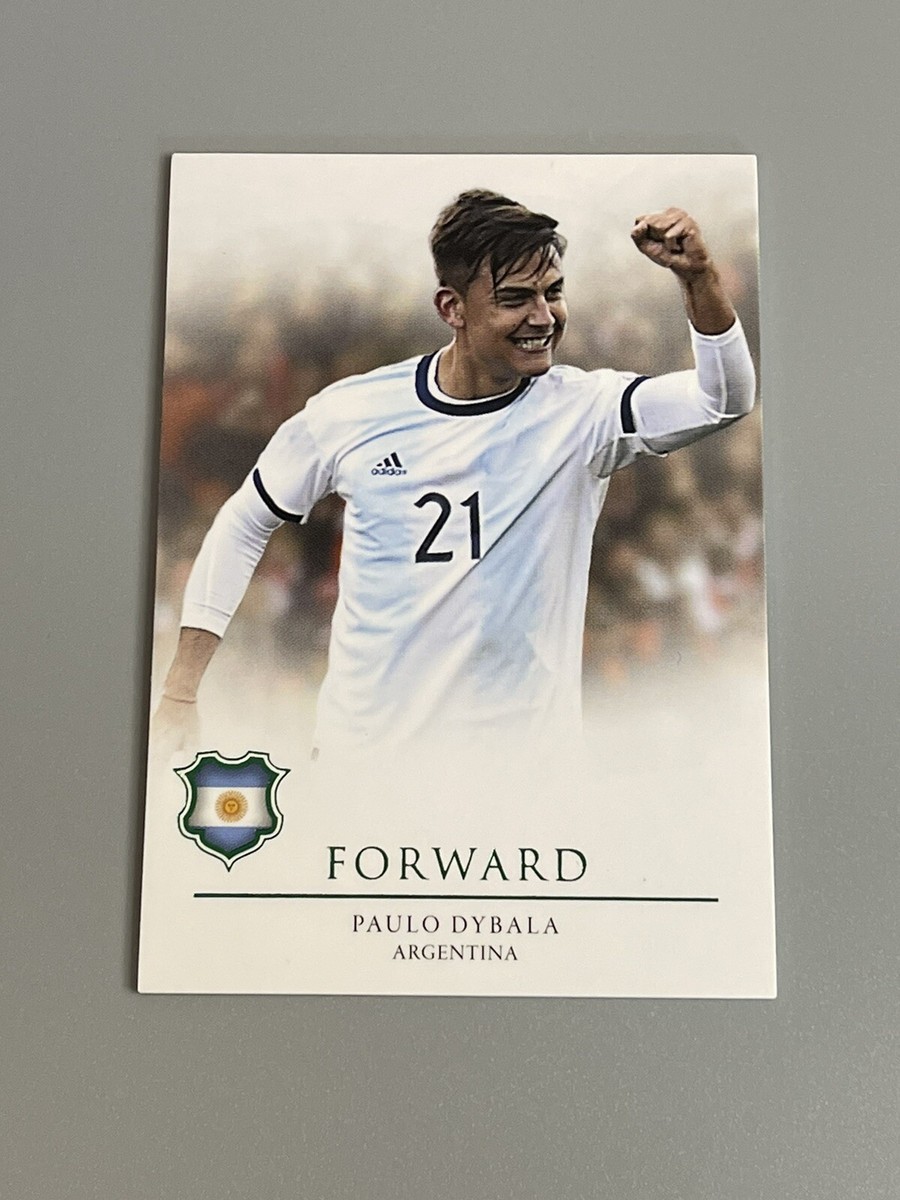 Paulo Dybala 2021-22 Futera Unique World Football /50 Emerald #64