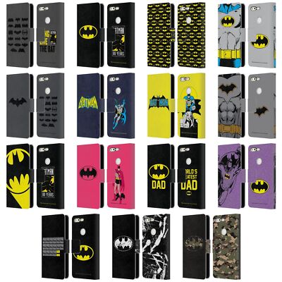 OFFIZIELLE BATMAN DC COMICS LOGOS BRIEFTASCHE HUELLE AUS LEDER FÜR GOOGLE HANDYS