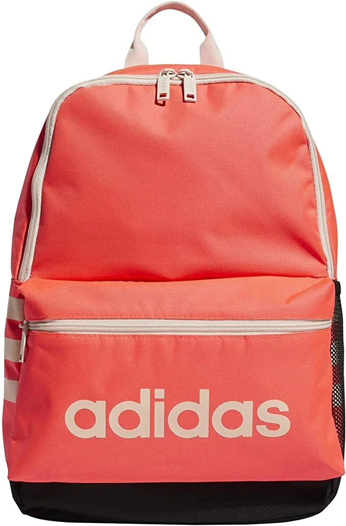 Adidas Youth Classic 3 Stripe Backpack Cooler u0026 Hydration Pocket - Pink -  Youth | eBay