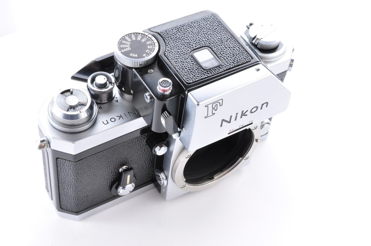 Nikon F Photomic FTN 35mm Silver SLR Film Camera Body Near Nikon F Photomic FTN 35mm Silver SLR Film Camera Body Near