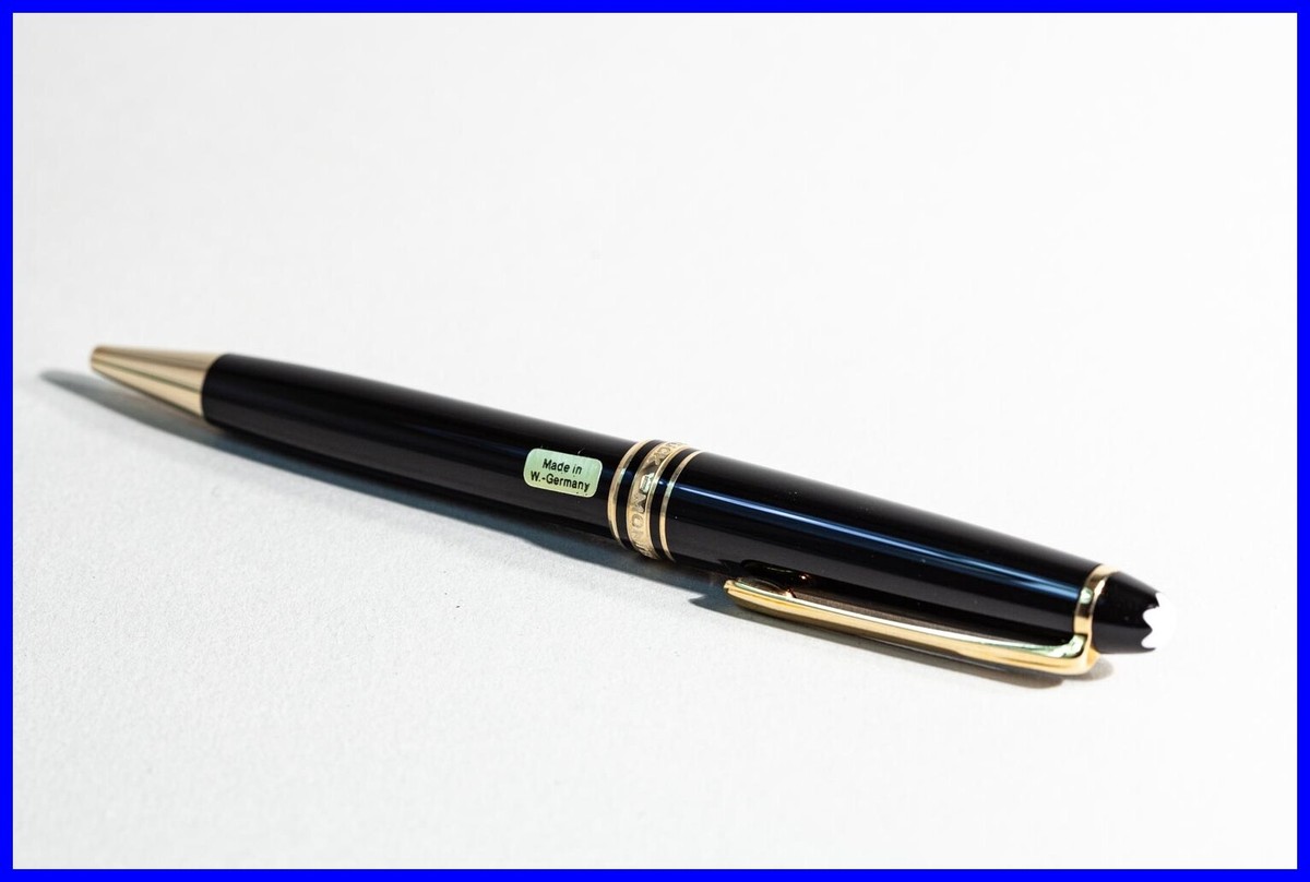 1990 W.Germany MONTBLANC MEISTERSTÜCK 164 Kugelschreiber SCHWARZ
