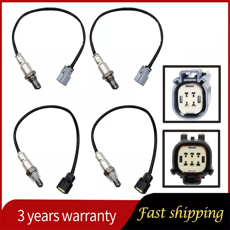 Sensor de oxígeno O2 superior + inferior 4 piezas para Lincoln MKT y MKX 3,7 L V6 2016 2017 2018 Foto 2 de 4