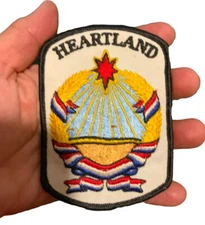 Large Vintage Heartland Region Patch