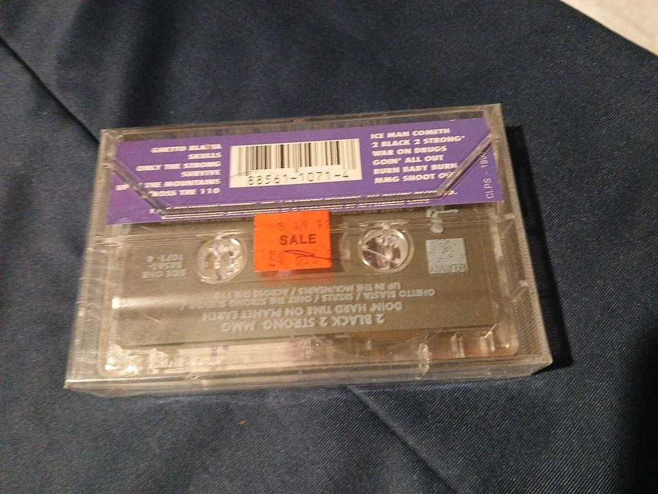 2 BLACK 2 STRONG MMG Doin Hard Time On Planet Earth SEALED Rap G-Funk Tape 1991 - Image 4 of 4