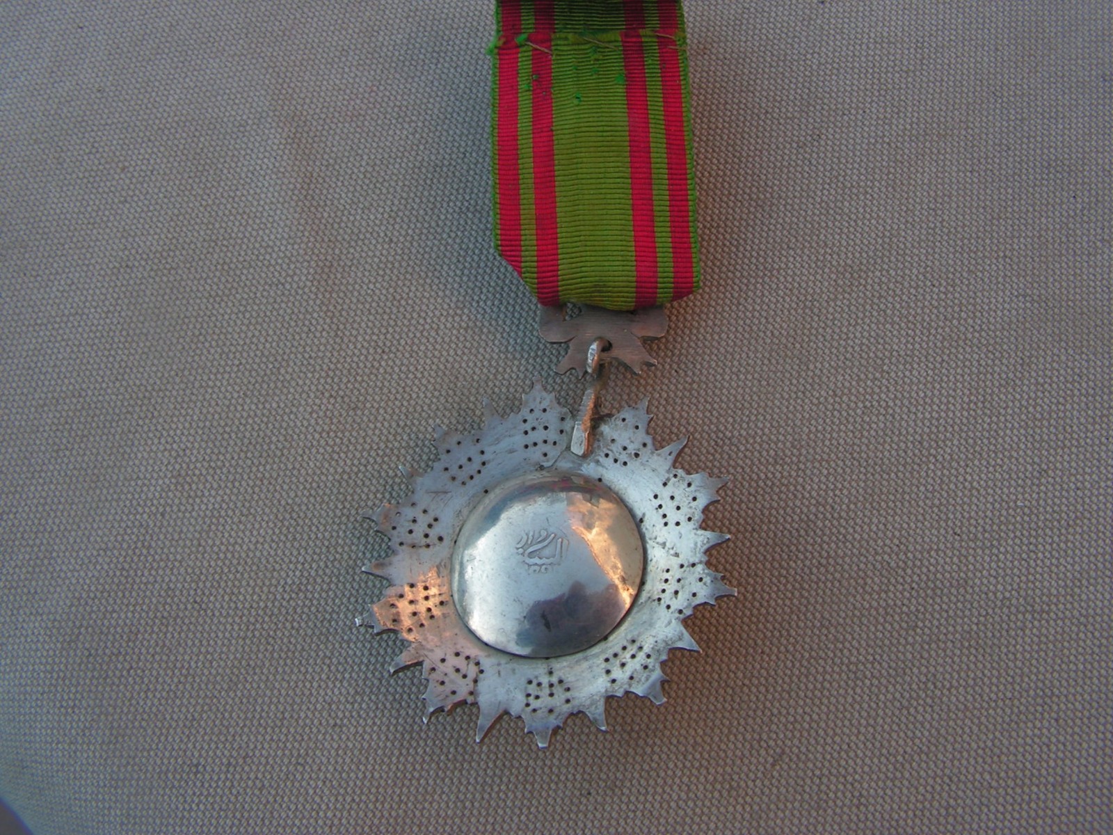 Tunisie Plaque de Grand officier du Nicham Iftikar En m... - 75009457