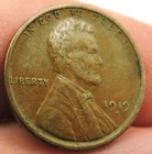 1919 S Lincoln Wheat Cent XF