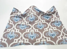 Bebe Au Lait Brown n Blue Print Nursing Cover BE3A0319