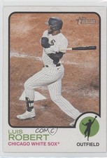 2022 Topps Heritage Oversized Base 1973 Topps /1000 Luis Robert #OB-LR 4l8