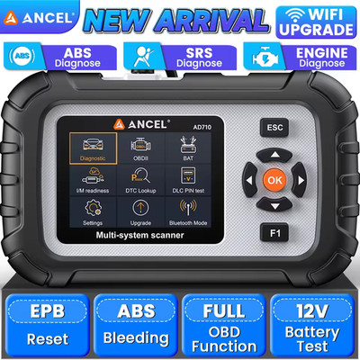 OBD2 Scanner ABS SRS Code Reader Car Diagnostic Tool ABS Bleeding EPB Reset