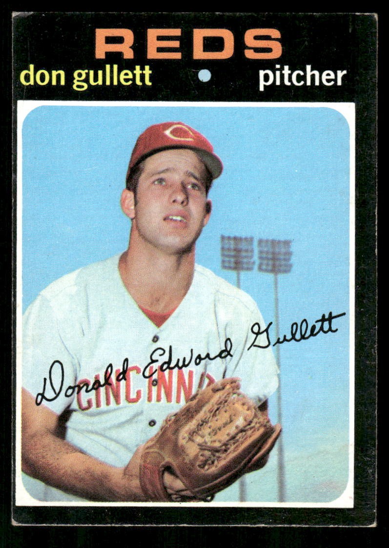 1971 Topps #124 Don Gullett