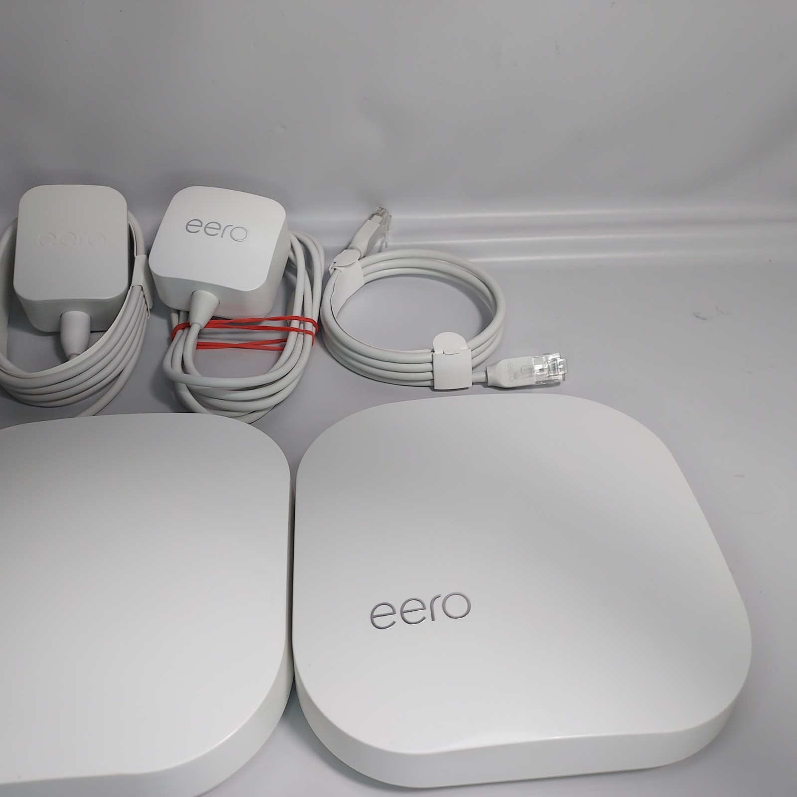 LOT OF 4 Eero Pro 2nd Generation B010001 AC Mesh Routers - Tested & Working! 