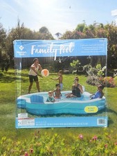 Member's Mark Mosaic Family Pool Inflatable Heavy Duty PVC 10ft 2 Seats