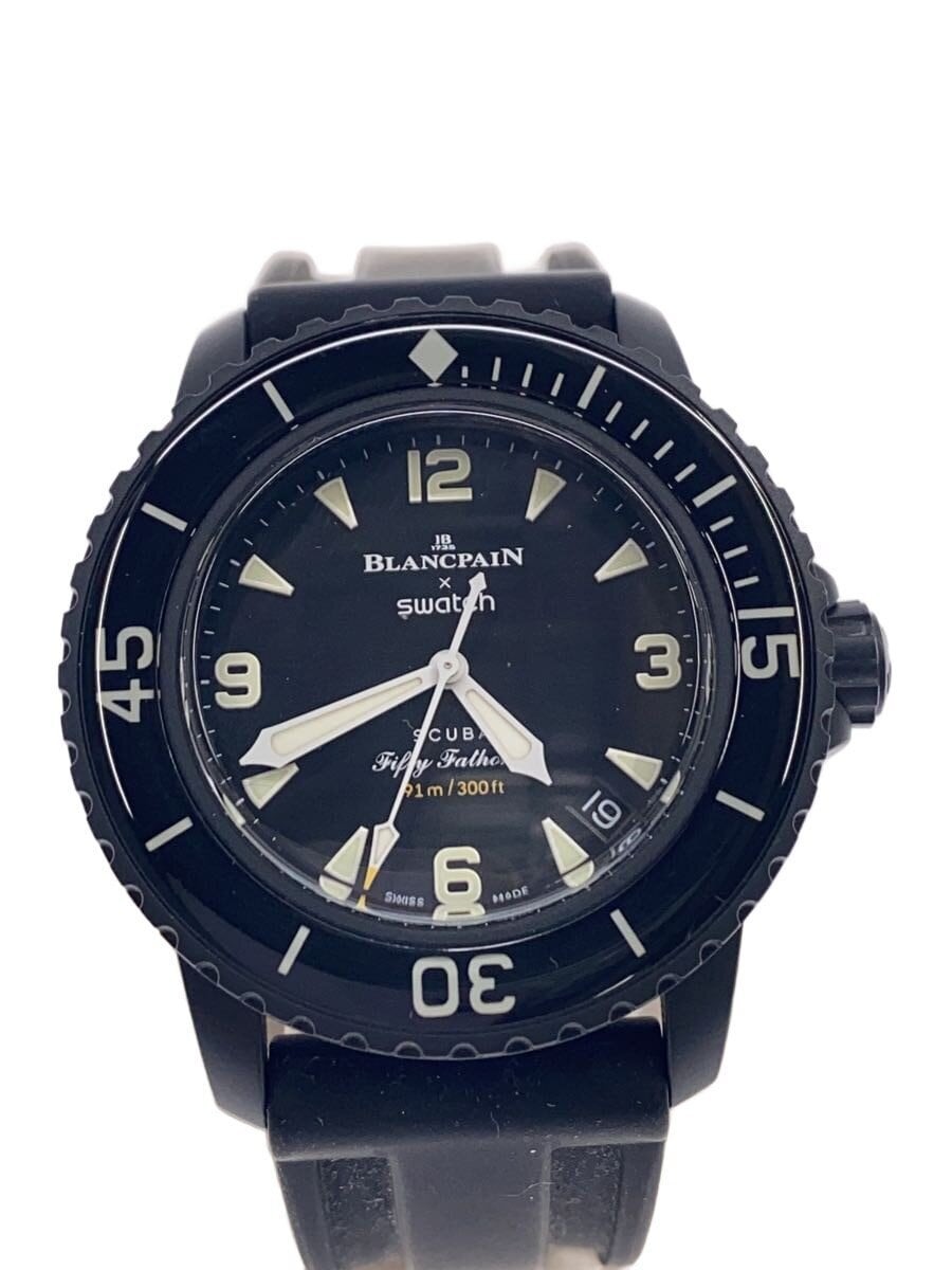 BLANCPAIN×SWATCH Fifty Fathoms Men's Watch From Japan G0304