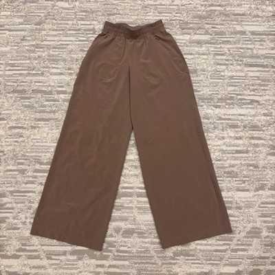 Lululemon Swift Mid-Rise Wide Leg Pant Women s 2 Taupetastic Light Breezy Read