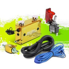 Gold Anodized Manual Turbocharger Dual Stage Boost Controller Wrocket Switch Gold Anodized Manual Turbocharger Dual Stage Boost Controller Wrocket Switch