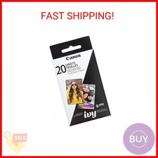Canon IVY ZINK 2" x 3" Photo Sticker Paper 20 sheets Pack