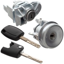 Blocchetto Accensione + Serratura 2x Chiave SX per Ford Fiesta VI MK7 2008-2013