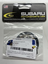 Subaru Smsusa Logo Decal Sticker 5 Pcs Set Forester Outback Crosstrek Wrx Sti