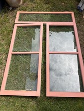 3 Wooden Casement single glazed windows