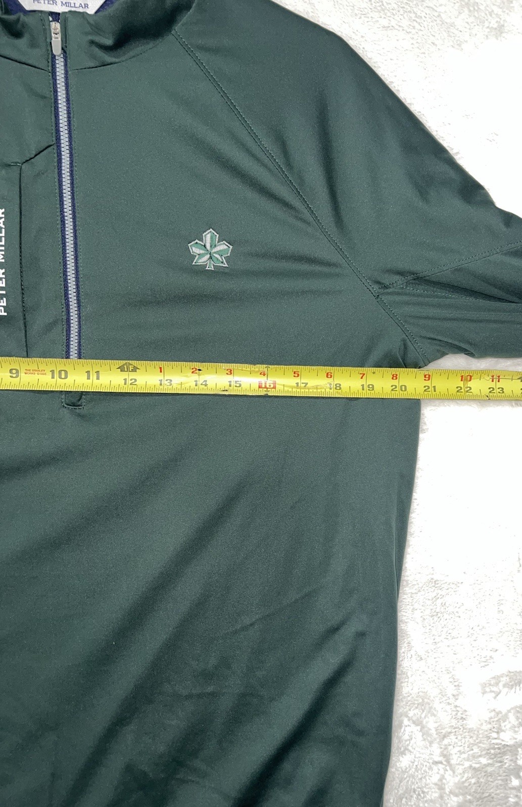 Peter Millar Thermal Flow Insulated Pullover Gree… - image 4