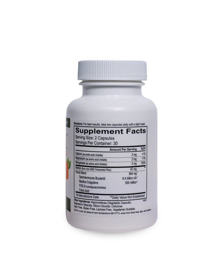 LaneInnovative Kefiran Supreme: Kefiran, S Boulardii, Bacillus Coagulans, FOS Foto 2 de 3