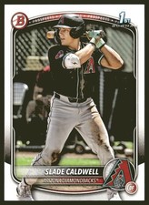 2025 Bowman #BP-21 Slade Caldwell Prospects
