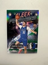 Cooper Flagg 2025 Topps Chrome Flagship Sleek Finishers Rookie Refractor /99 Rc