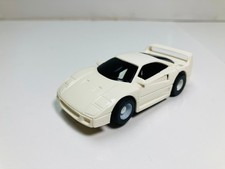 TYCO FERRARI F40 "TEST SHOT" in SOLID WHITE  White Wheel 440 chassis  NEW 