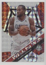 2019-20 Panini Mosaic Will to Win Silver Mosaic Prizm Kawhi Leonard #4 0k3p