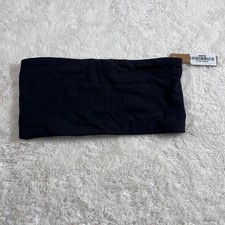 SKIMS Fits Everybody Bandeau Onyx Black Strapless Bra XS BR-BND-2026 NWT