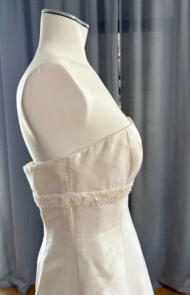 Pronovias * Hochzeitskleid * Brautkleid * Wildseide * 38 * Elfenbein LUXUS - Bild 4 von 4