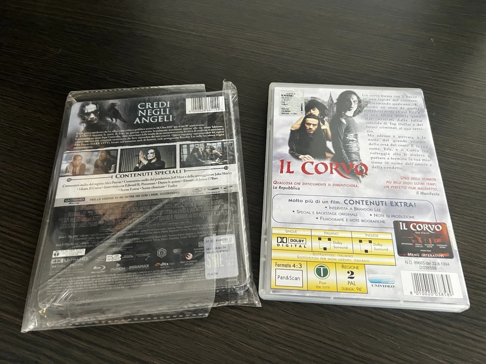 Il Corvo 4k DVD Blu Ray UHD  - Immagine 2 di 4
