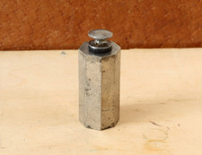 Antique Early Pattern Pistol Gun Case Steel Oil Bottle Eley Powder Flask No.1